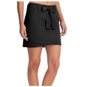 Athleta Destination‎ Skort Tulip Hem Black Size XXS